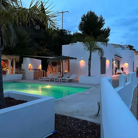 Beautiful Ibiza Style Moraira Semesterbostad